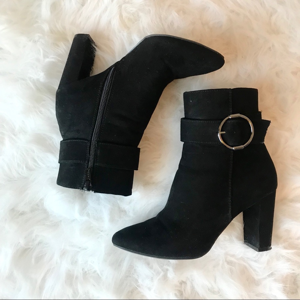 Black Ankle Booties